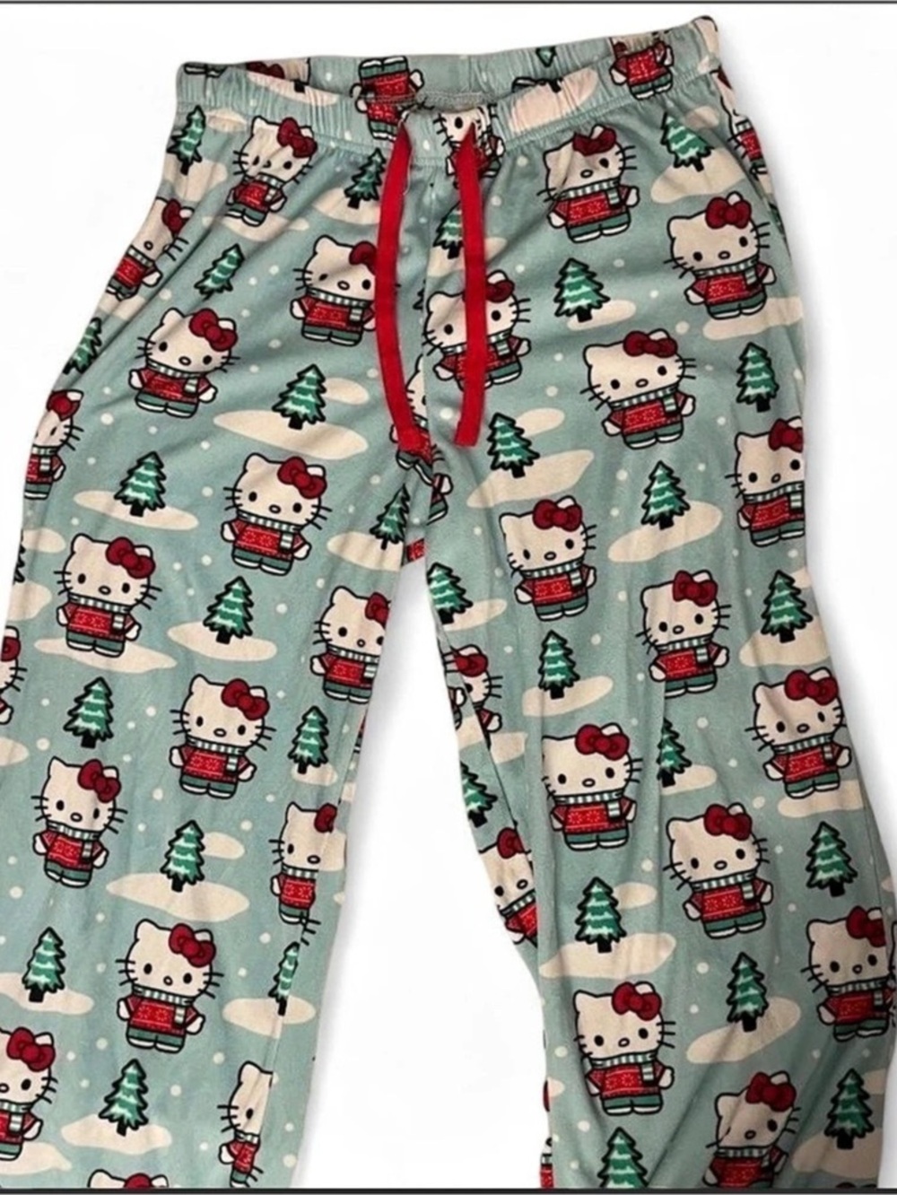 Hello Kitty Christmas Pajama Pants Size Women’s Small